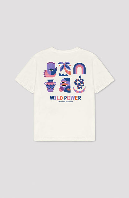 T-Shirt Wild Power - Coton Bio