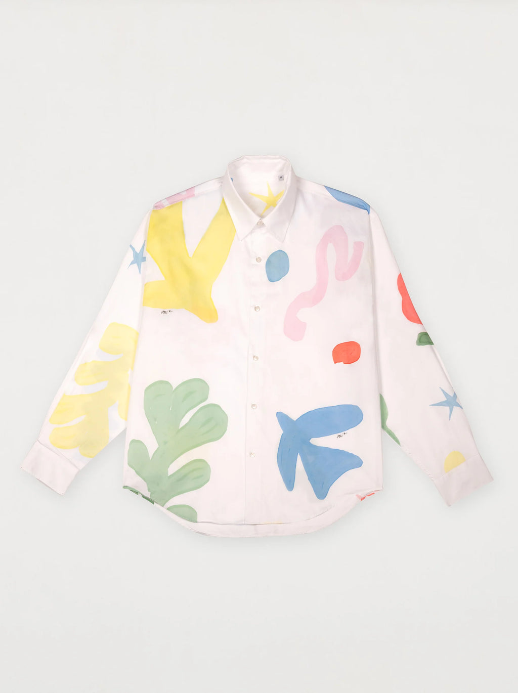 Chemise Unisexe Aquarelle – Élégance Artistique