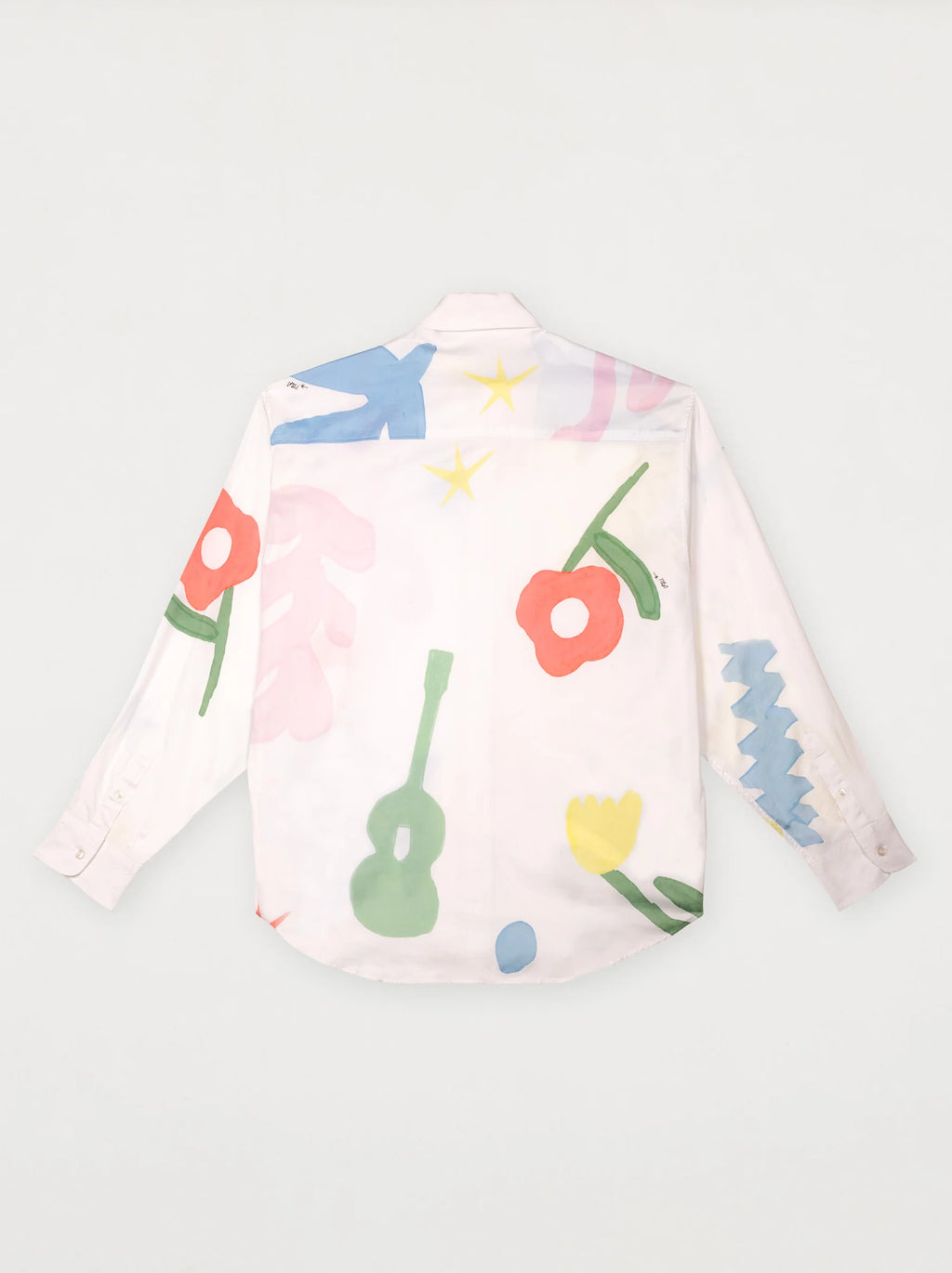 Chemise Unisexe Aquarelle – Élégance Artistique