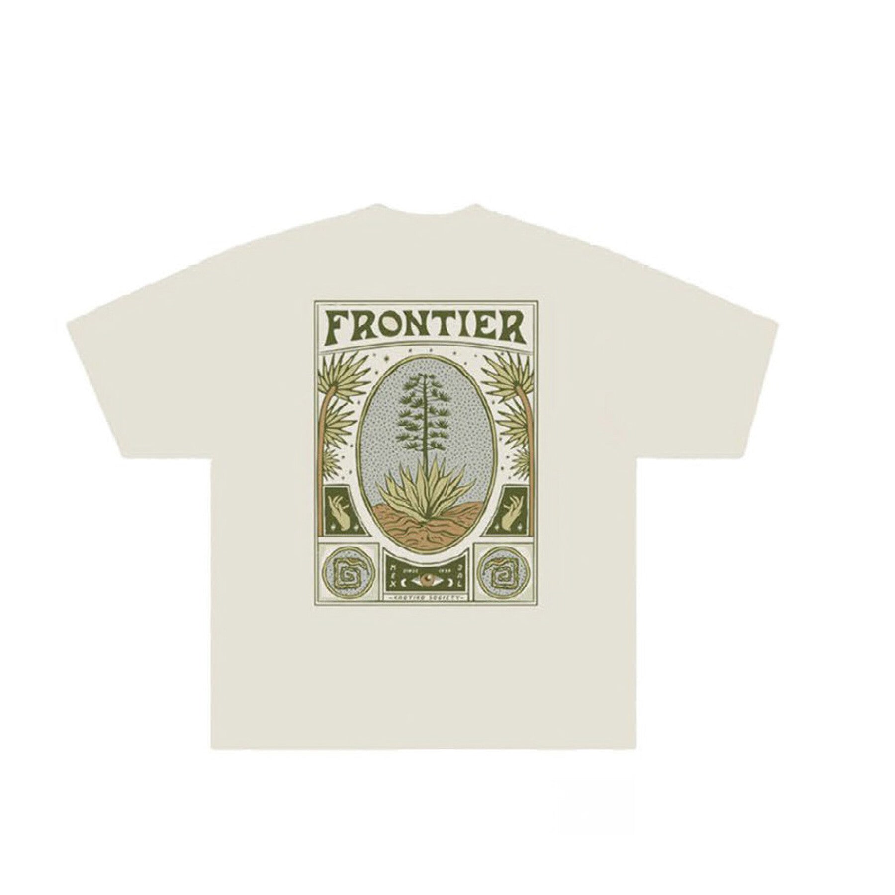 T-shirt Frontier Ivory – L’éthique streetwear