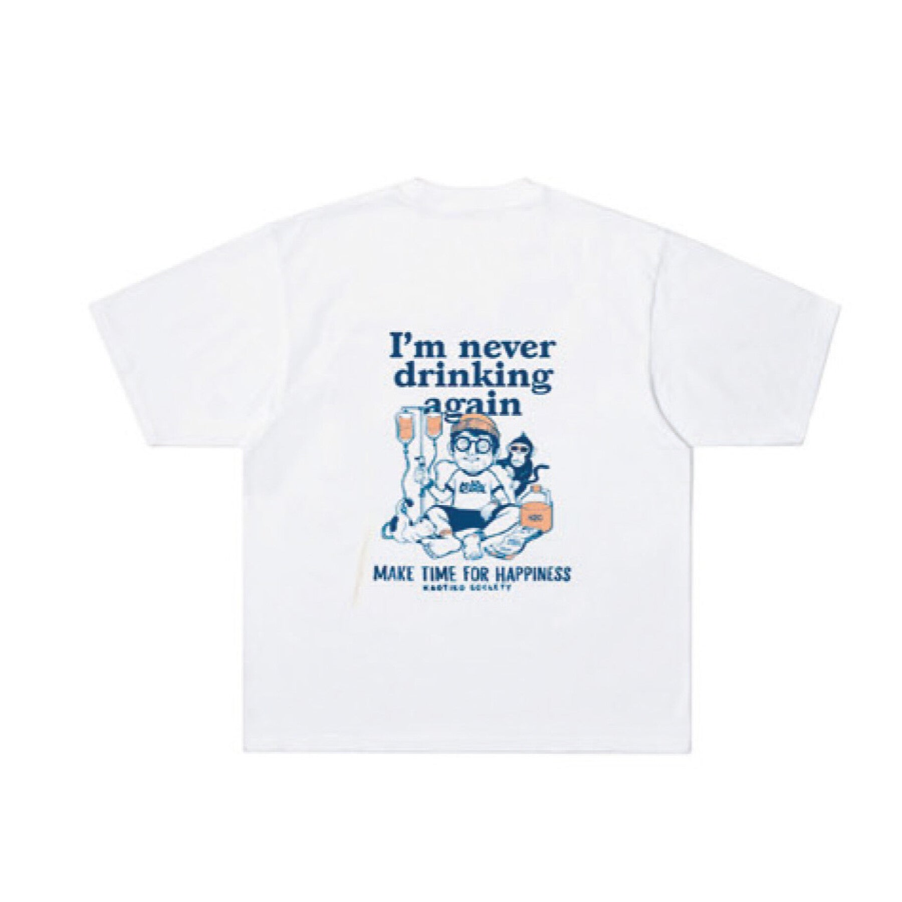 T-shirt I'm Never Drinking White – L’humour streetwear qui se porte