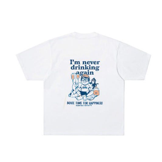 T-shirt I'm Never Drinking White – L’humour streetwear qui se porte