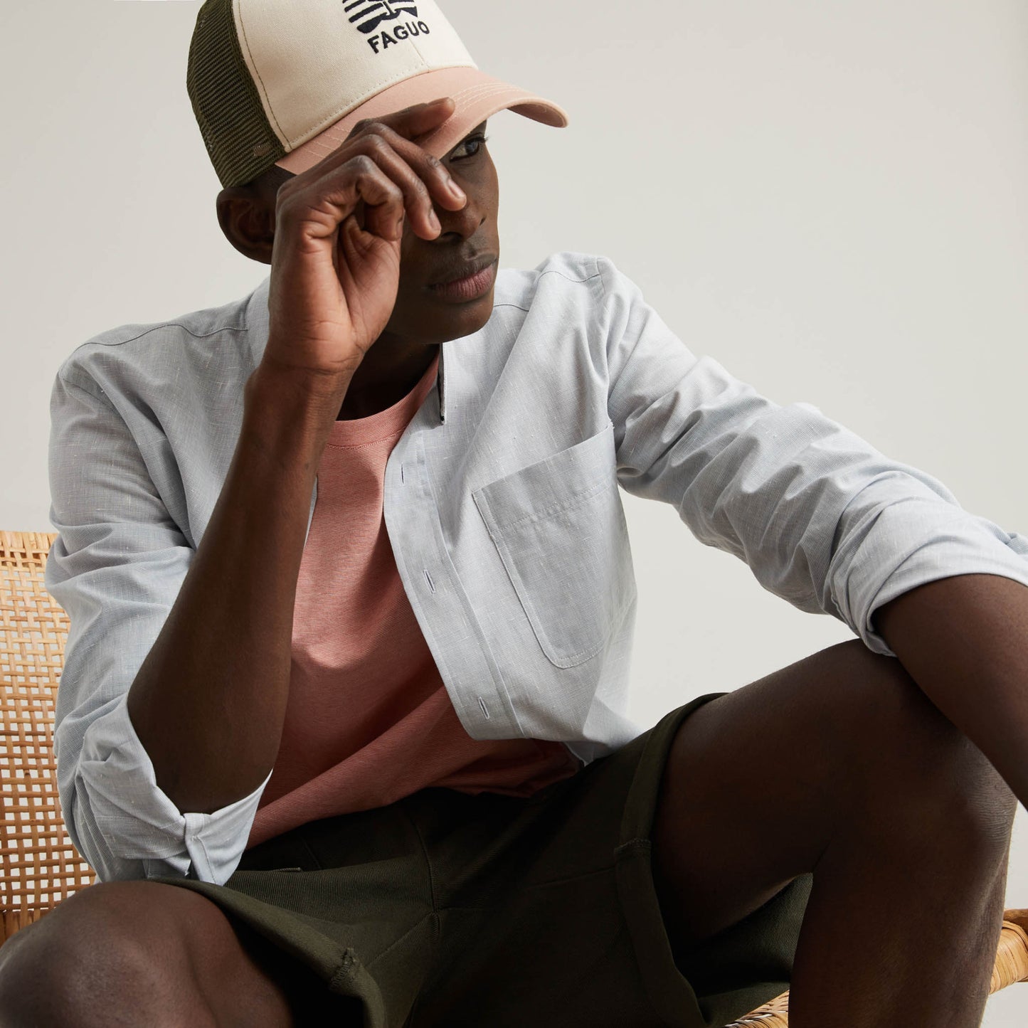 Casquette Trucker - Coton et Polyester