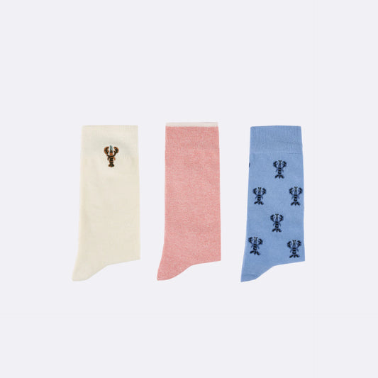 Chaussettes Socks x3 Lobster - Coton et Polyester