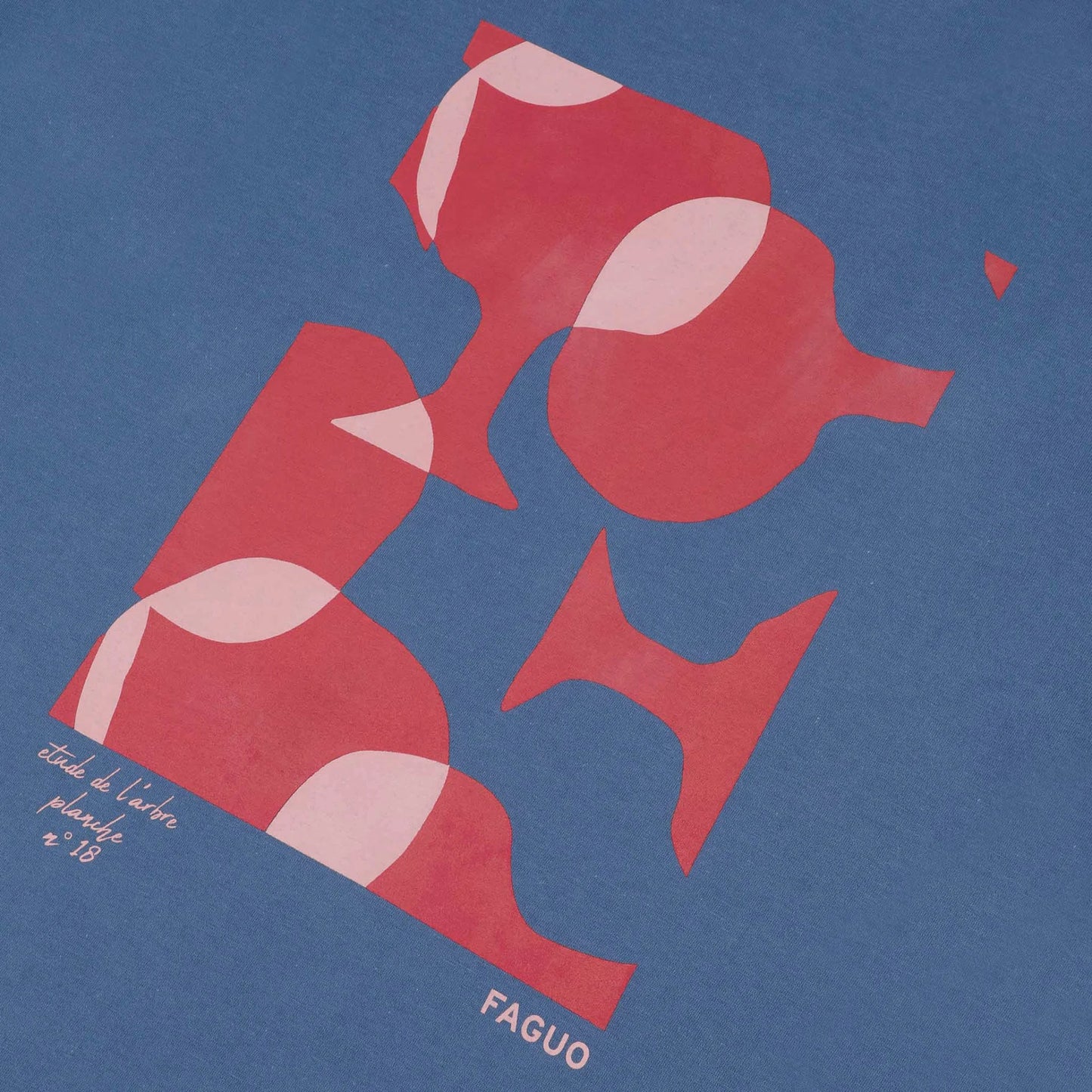 T-shirt LUGNY - l'élégance rétro en bleu marine
