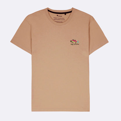 T-shirt Beige ARCY – Élégance Décontractée et Engagement Écoresponsable