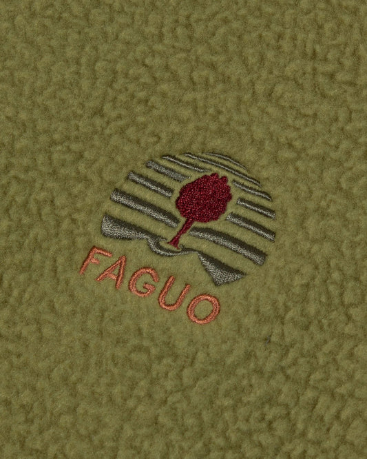 Polaire Aubiac Kaki – Chaleur éco-responsable