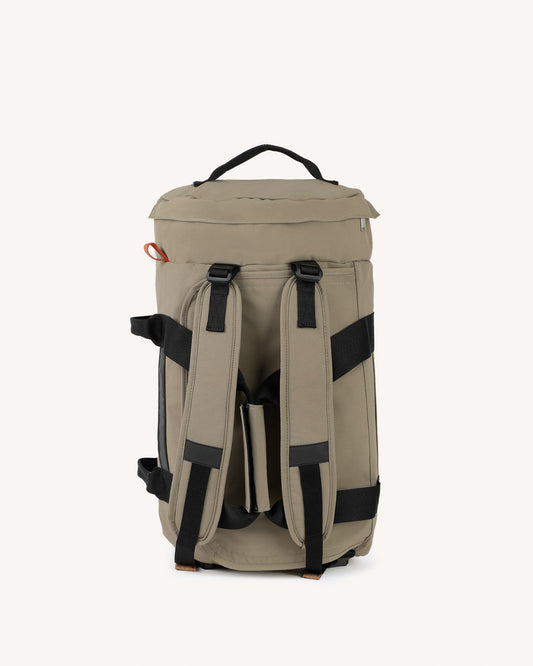 Big Duffle Beige Clair – Le sac de voyage éthique & spacieux