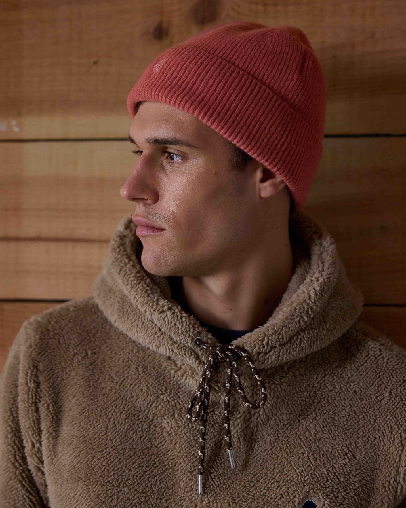 Bonnet Beanie Rose laine – Chaleur & style responsable