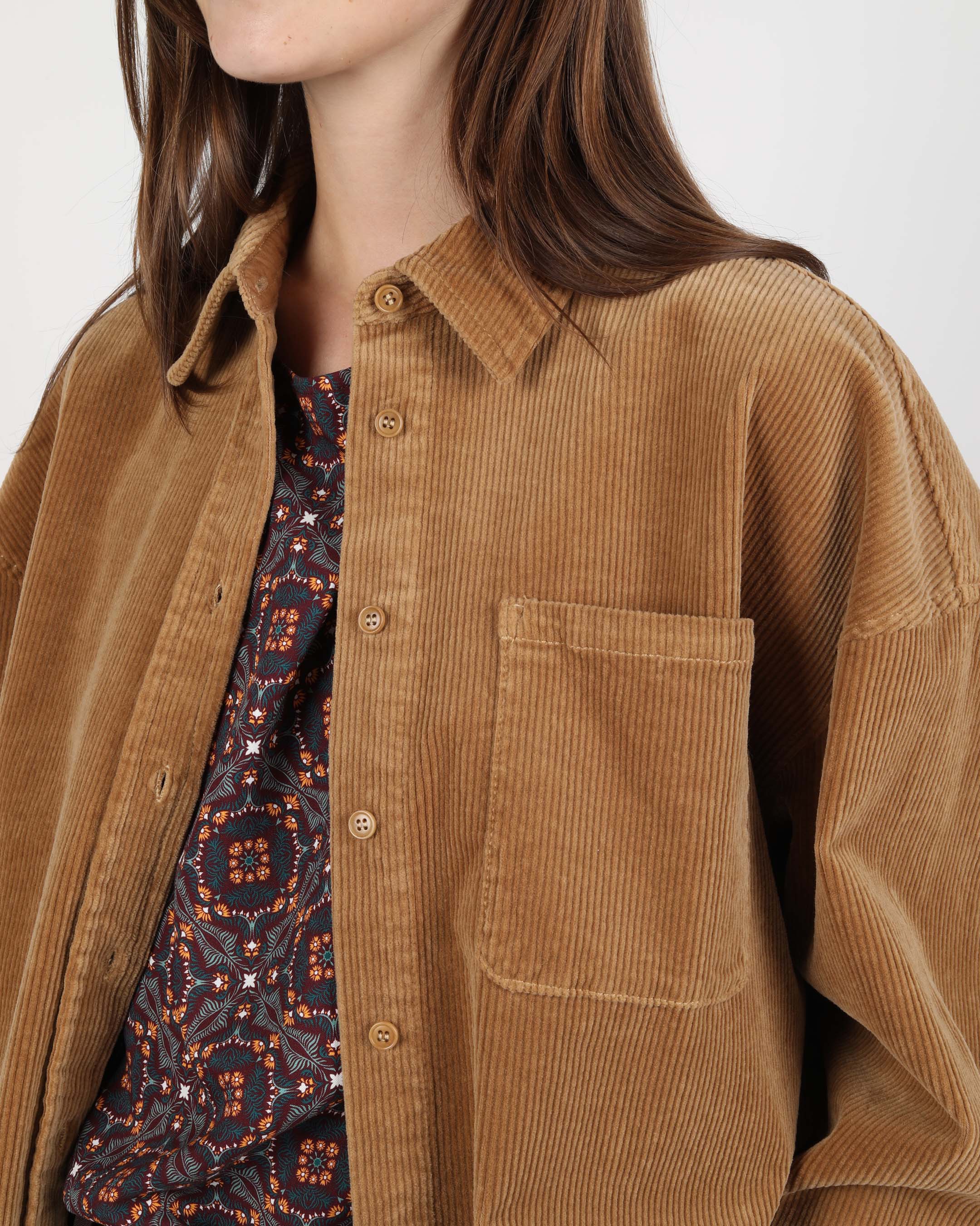 Surchemise Deen - Coton et Velour