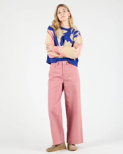 Pull Micah Jacquard – Le pull à col rond qui allie confort et style