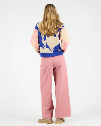 Pull Micah Jacquard – Le pull à col rond qui allie confort et style