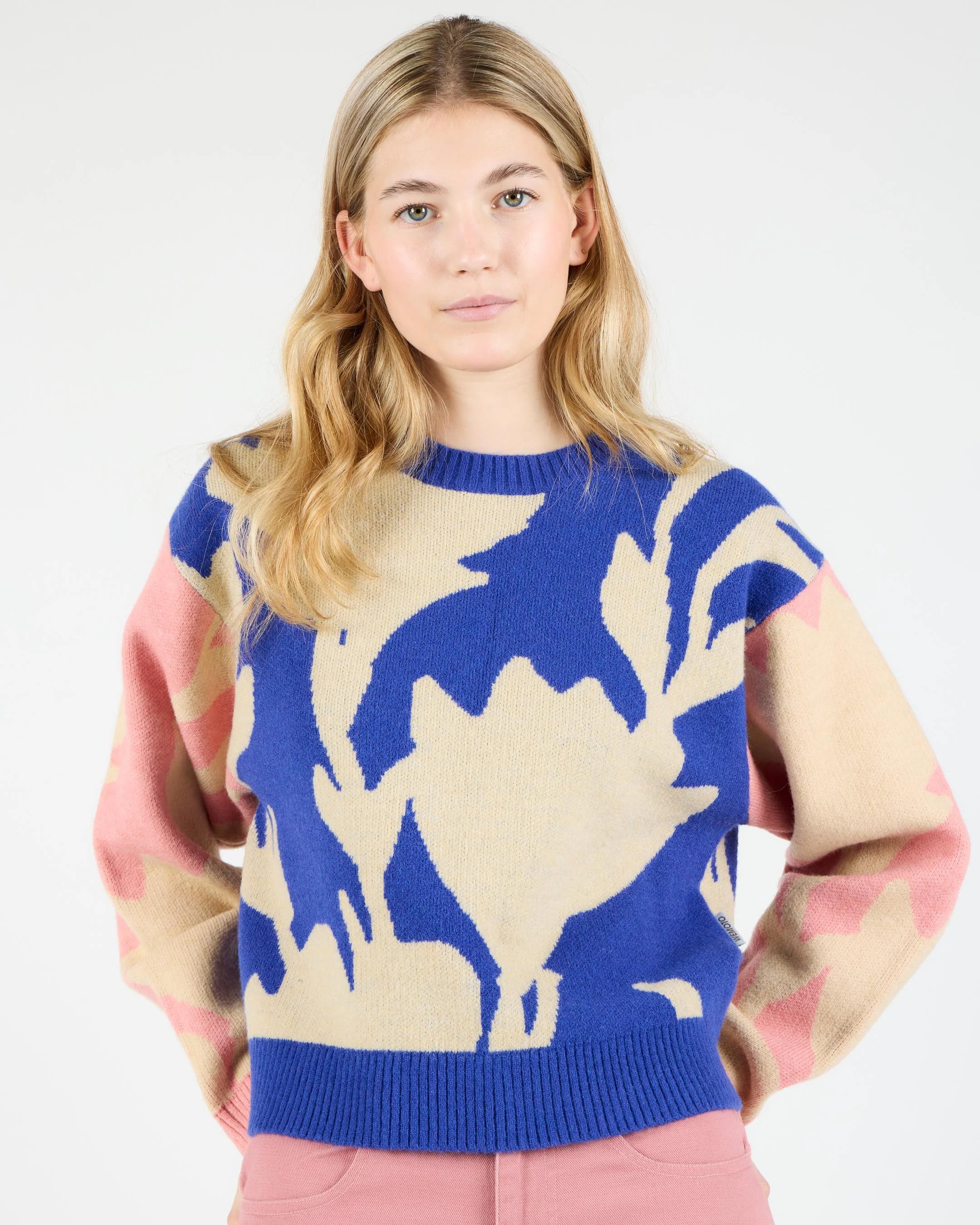 Pull Micah Jacquard – Le pull à col rond qui allie confort et style