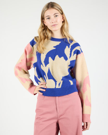 Pull Micah Jacquard – Le pull à col rond qui allie confort et style