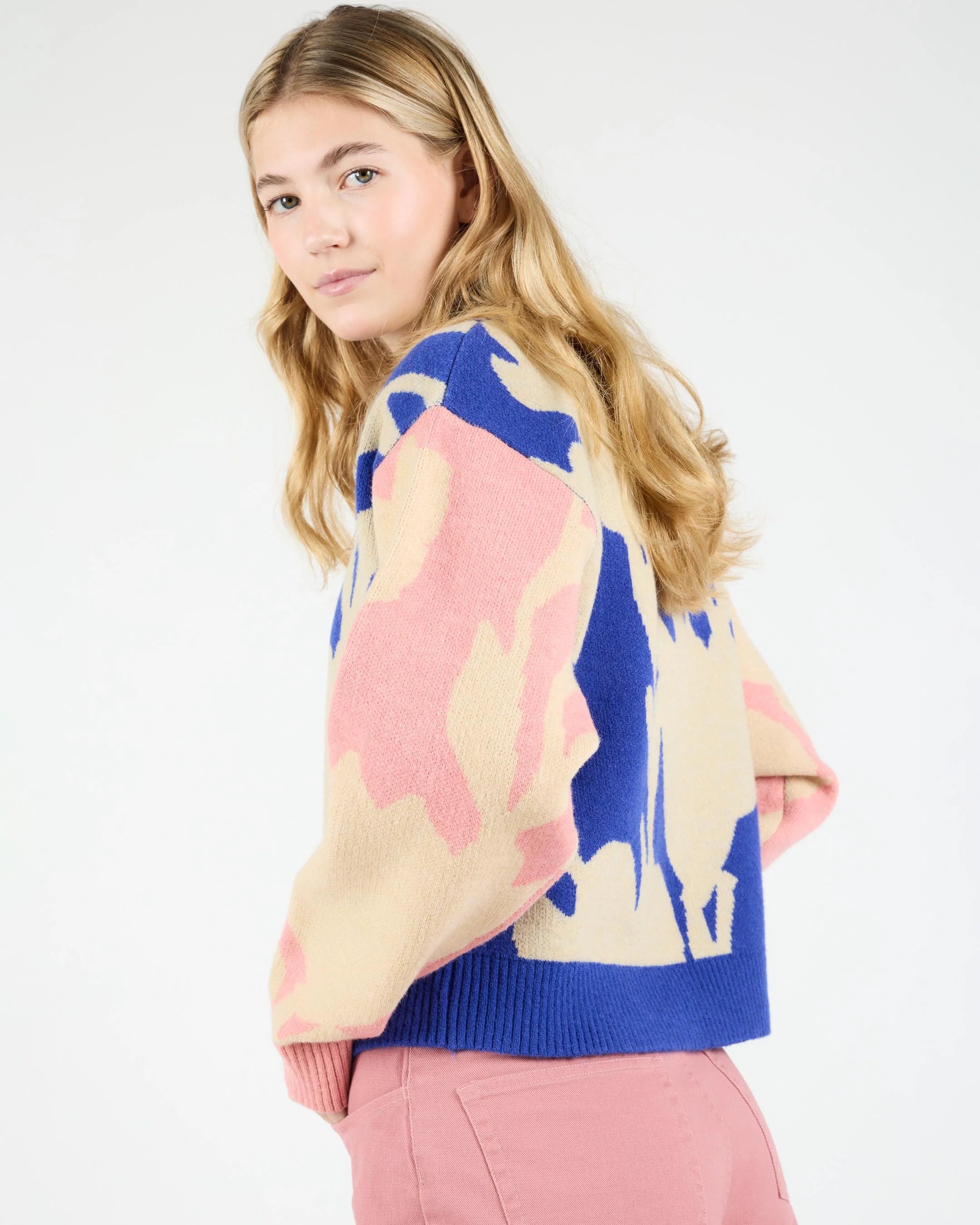 Pull Micah Jacquard – Le pull à col rond qui allie confort et style