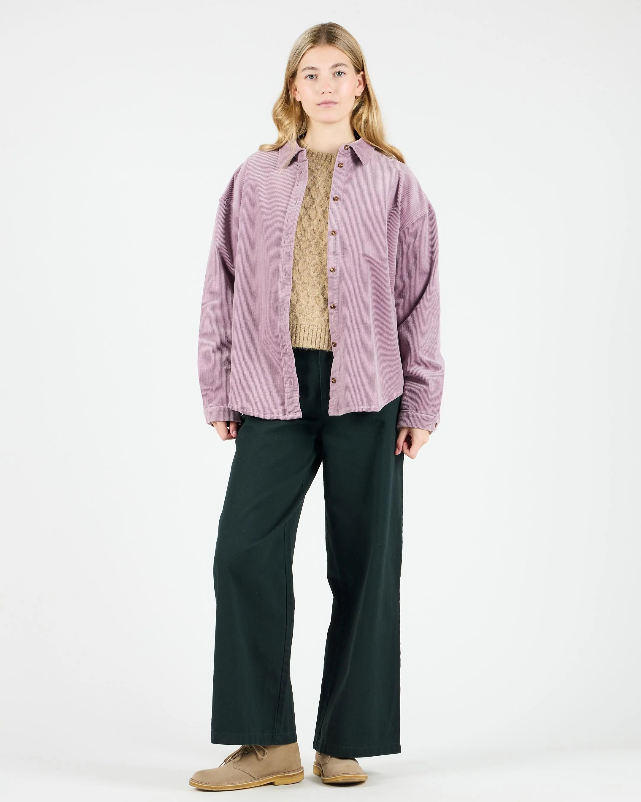 Surchemise Ruby Cord – La chemise en velours côtelé qui allie confort et style