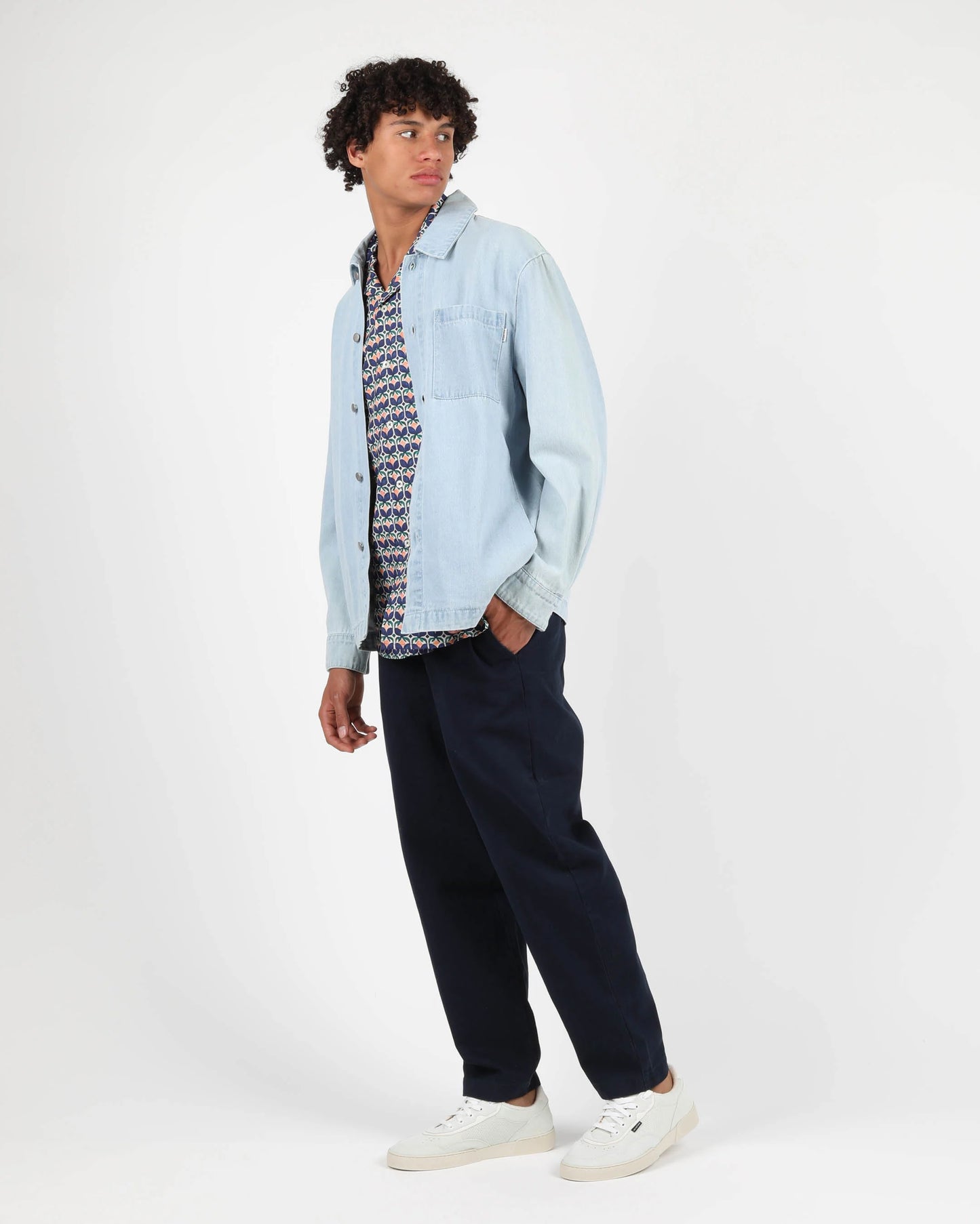 Chemise Ryder en Denim Cotton Worker – Style, Confort et Durabilité
