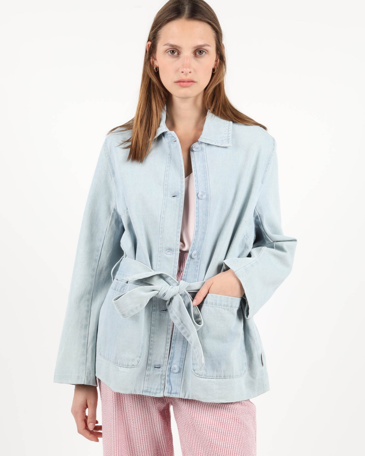 Veste Mimi Belted - Coton