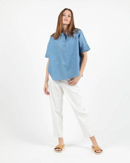 Pantalon Twill 5-Pockets Claire - Coton