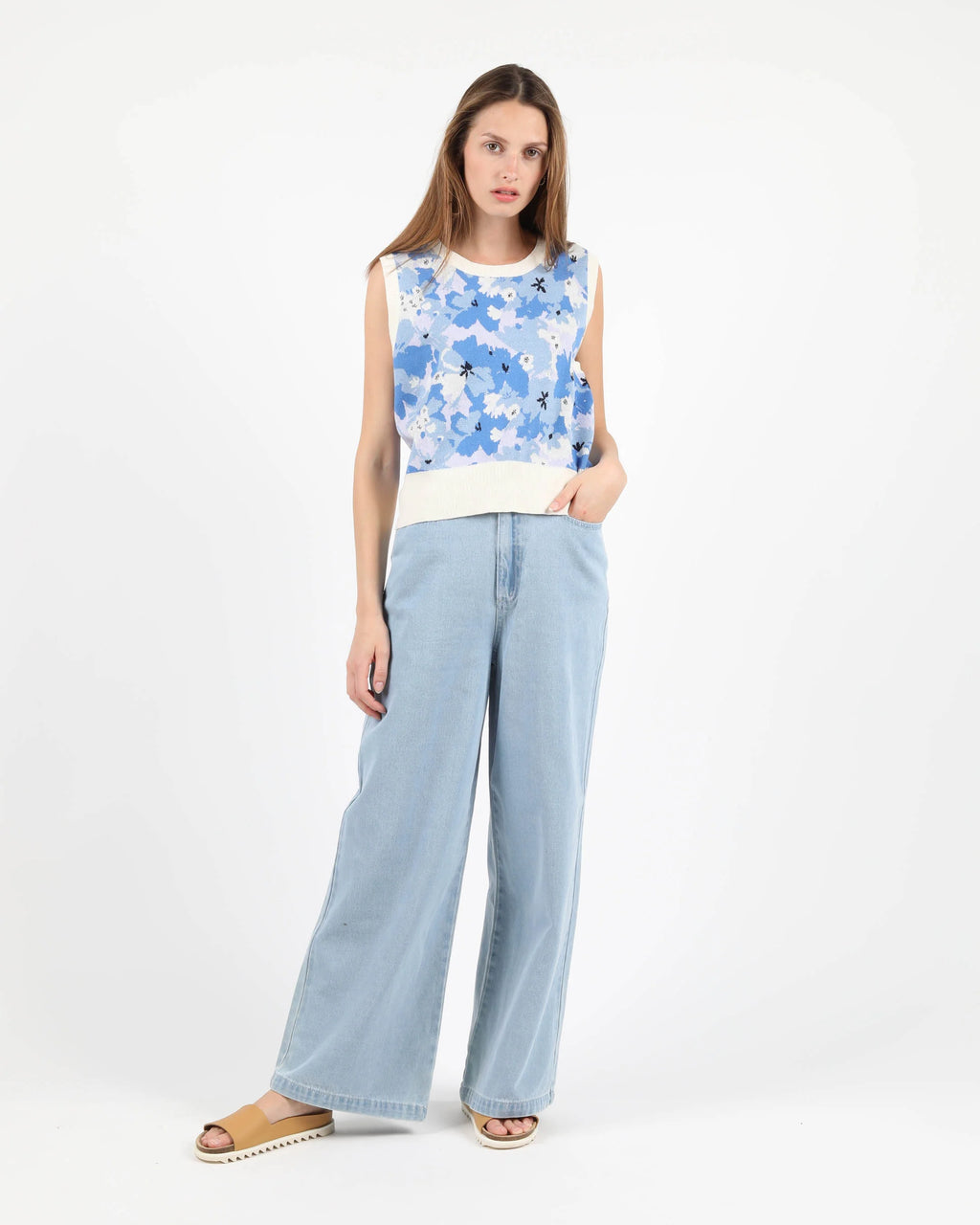 Jean 5-Pocket Del Denim - Coton