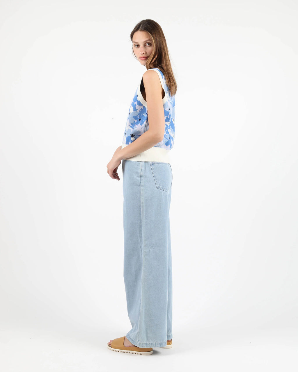 Jean 5-Pocket Del Denim - Coton