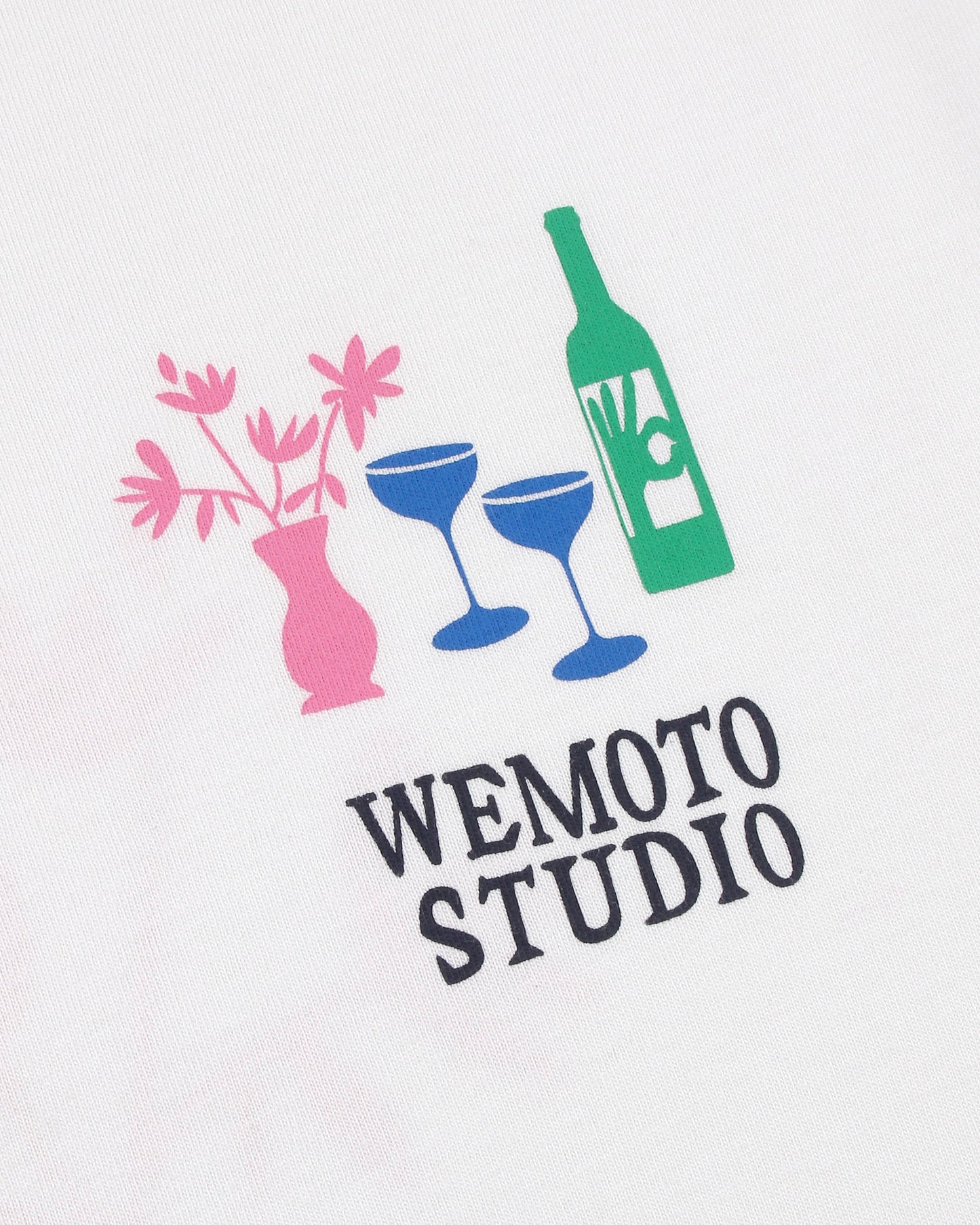T-shirt Blanco en coton bio – illustration artistique et confort durable