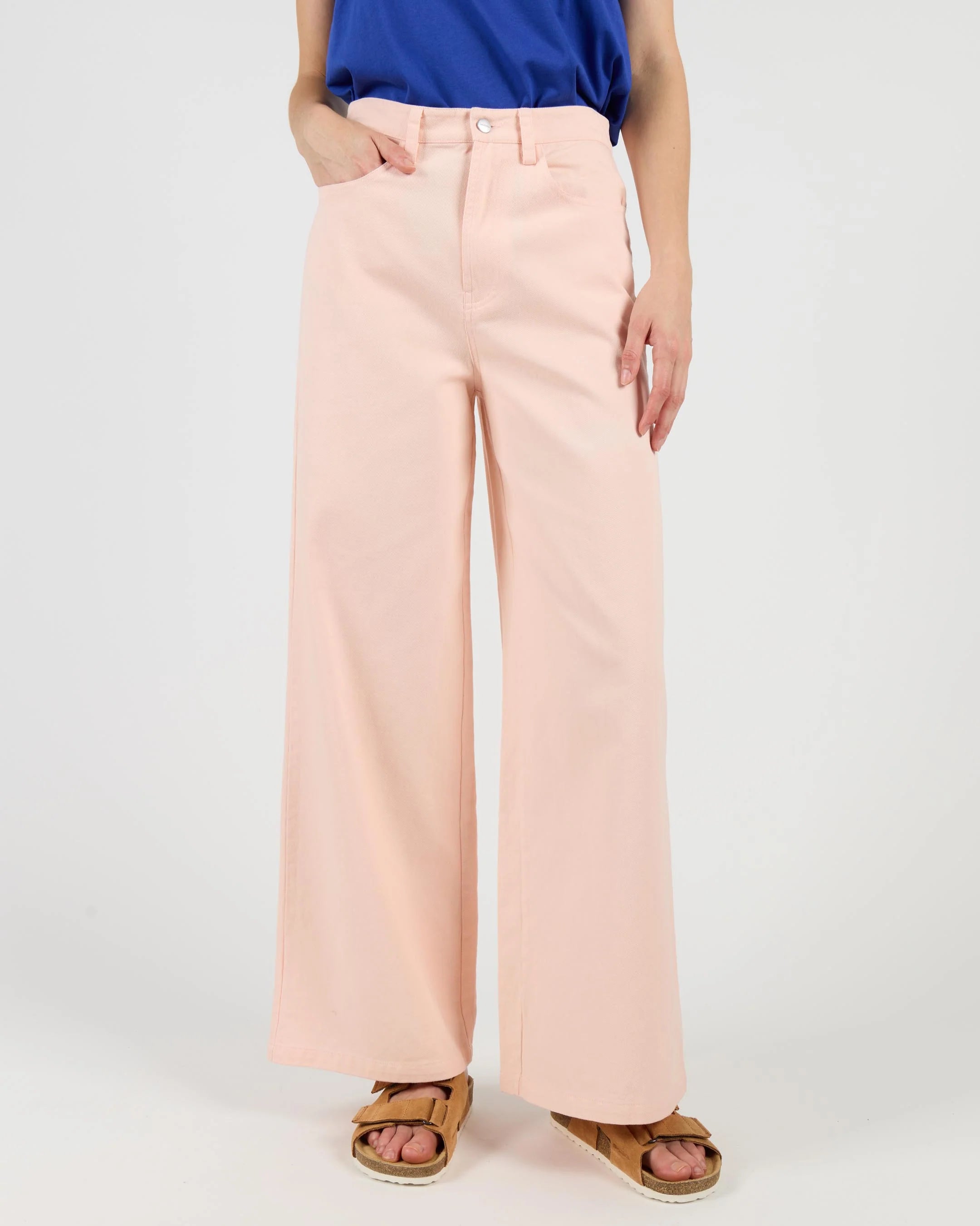 Pantalon Stef – Silhouette Ample et Confort Naturel