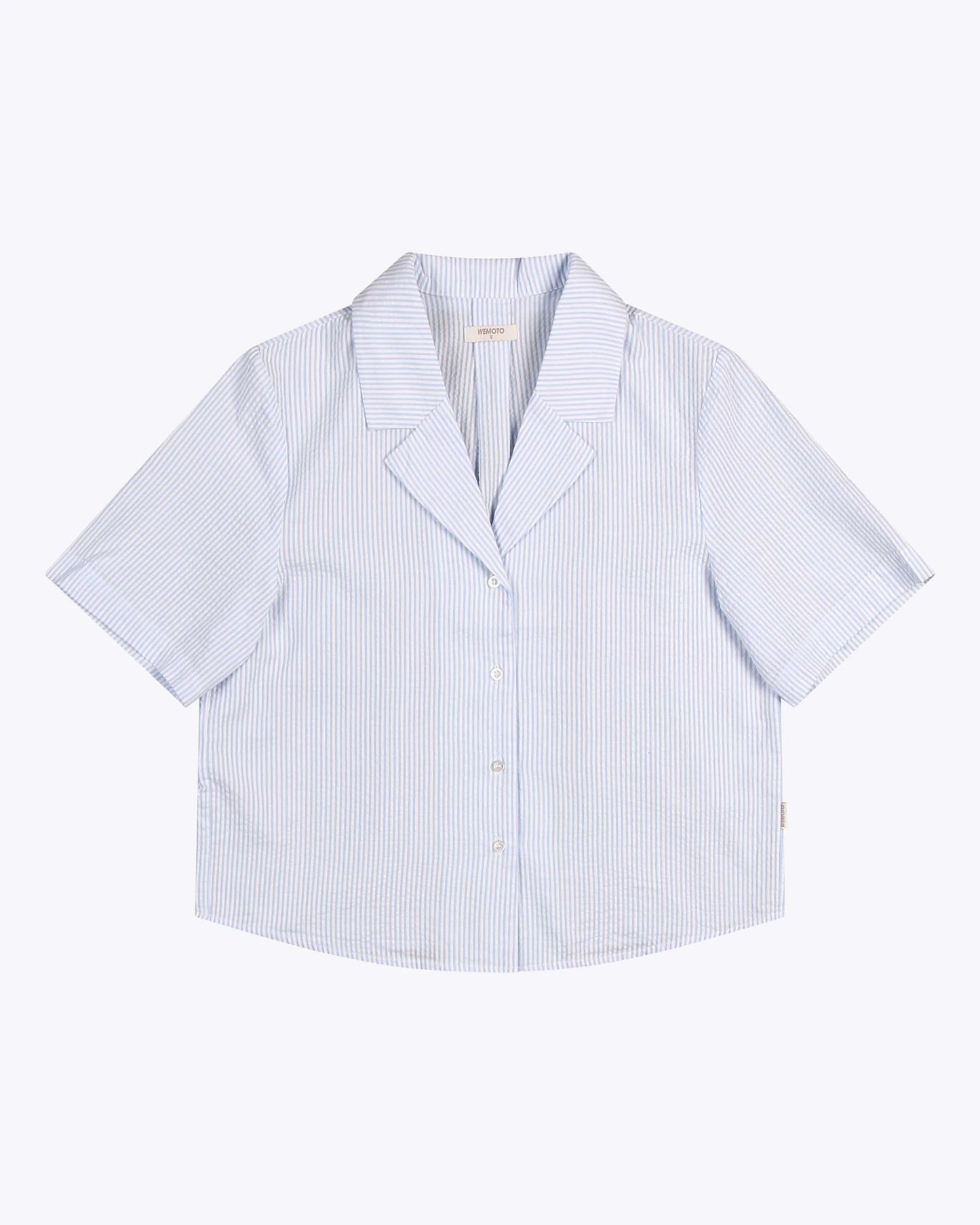 Chemise Minou en Seersucker – Élégance décontractée et confort estival